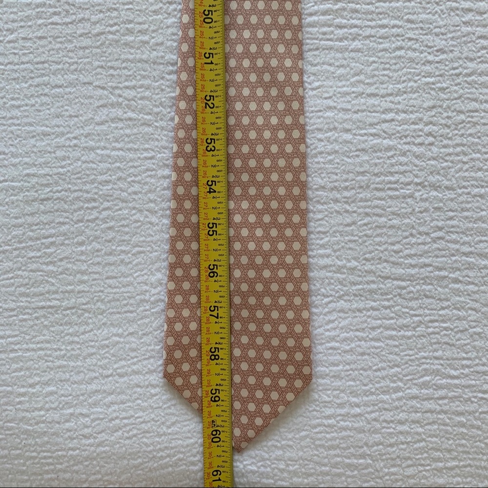 Hermès Authentic Tie 100% Silk - Picture 12 of 12